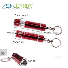 0.5W Pop-up Keychain luz com 4 * LR41 bateria